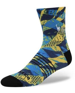 New Balance Nyc Marathon Quarter Sock - Blue