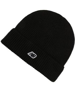New Balance Winter Watchman Beanie Nb Patch V3.0 - Black