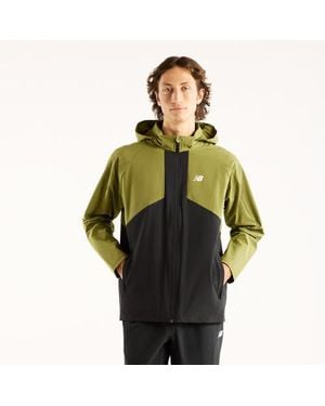 New Balance Utility Stretch Woven Jacket - Green
