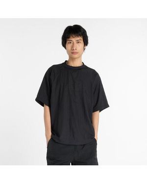 New Balance Nb Woven T-Shirt - Black
