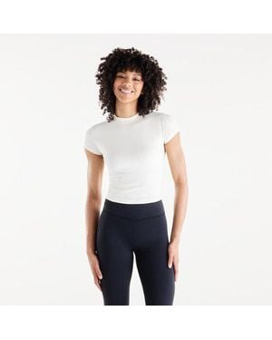 New Balance Nb Define Fitted T-Shirt - White
