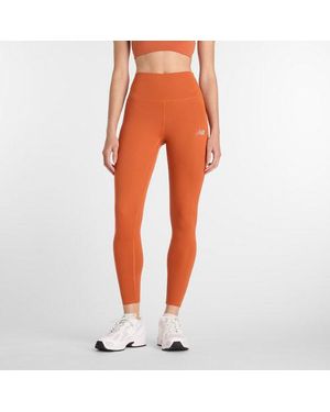 New Balance Nb Harmony High Rise Legging 25" - Orange