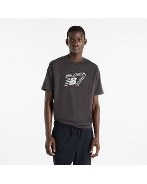 New Balance Classic Tri-Logo T-Shirt - Black