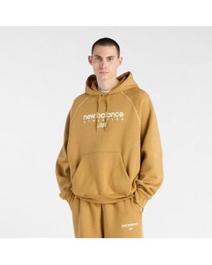 New Balance Trackside Fleece Hoodie - Metallic