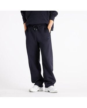 New Balance Athletics Crafted Logo Fleece Pant - Blue