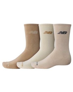 New Balance Everyday Crew 3 Pairs - Natur