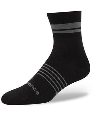 New Balance Pro Run Qtr Socks 1 Pair - Black