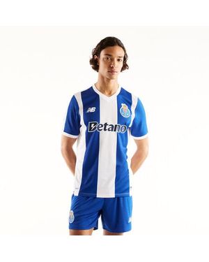 New Balance Fc Porto Herren 26/27 Home Short Sleeve Jersey, Polyester, Größe - Blau