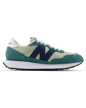 New Balance Homme 237 En, Suède/Mesh, Taille - Bleu