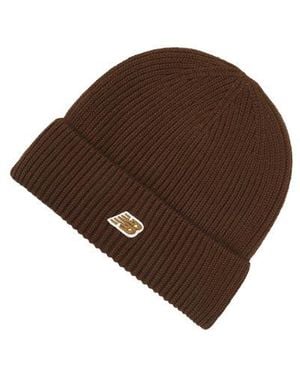 New Balance Winter Watchman Beanie Nb Patch V3.0 - Brown