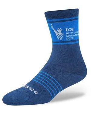 New Balance Nyc Marathon Quarter Sock - Blue