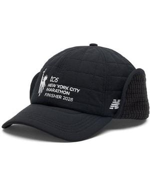 New Balance Nyc Marathon Earflap Cap - Black