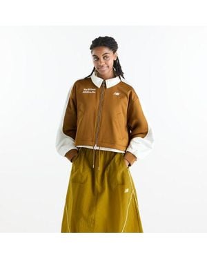 New Balance Sport Legacy Stadium Jacket - Metallic