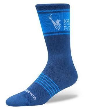 New Balance Nyc Marathon Crew Sock - Blue