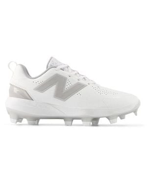 New Balance Fuse V5 Molded Softball Shoes - White
