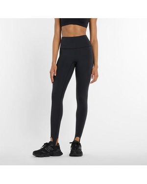 New Balance Nb Sleek High Rise Stirrup Legging - Blue
