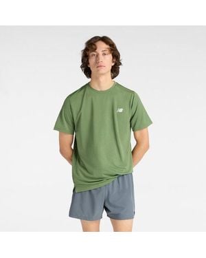 New Balance Sport Short Sleeve T-Shirt - Groen