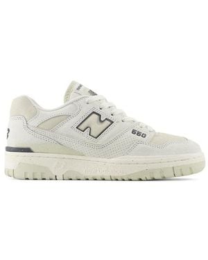 New Balance Mujer Bbw550 En, Cuero, Talla - Blanco