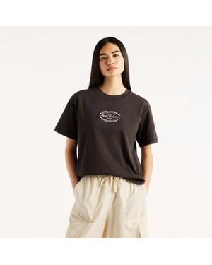 New Balance Family Relaxed Hip Length T-Shirt - Black