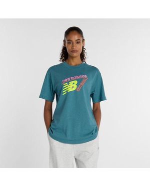 New Balance Classic Tri-Logo T-Shirt - Blue