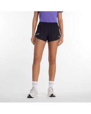 New Balance Donna London Edition Rc Ultra Light Short 3" - Blu