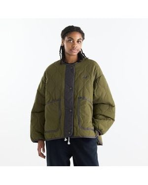 New Balance Quilted Bomber - Green