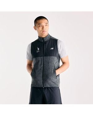 New Balance Nyc Marathon Heat Grid Vest - Blue