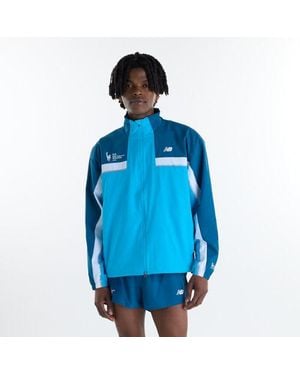 New Balance Nyc Marathon Jacket - Blue