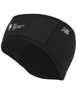 New Balance Nyc Marathon Fleece Headband - Black