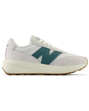 New Balance 370, Pelle Scamosciata/Rete, Taglia - Blu