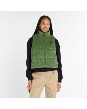 New Balance Wide Wale Corduroy Vest - Green