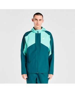 New Balance Utility Woven Jacket - Blue