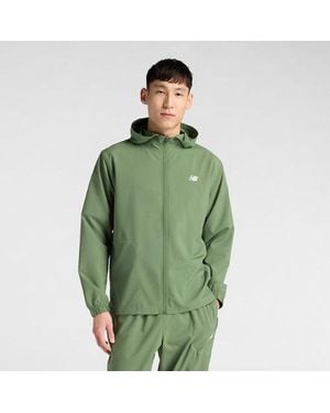 New Balance Sport Woven Jacket - Green