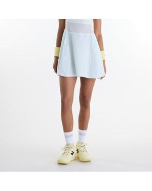 New Balance Femme Tournament Nyc Dress En, Poly Knit, Taille - Bleu