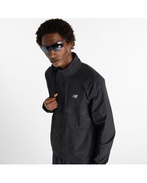 New Balance Athletics Reflective Packable Jacket - Black