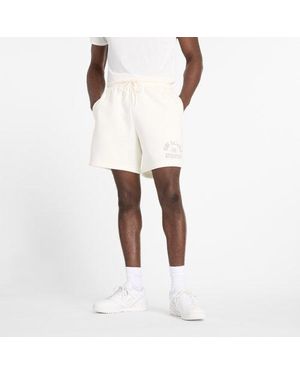 New Balance Sport Essentials Graphic Short 7" - White