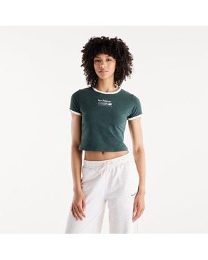 New Balance Trackside Ringer T-Shirt - Blue