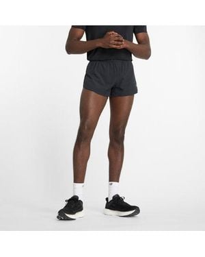 New Balance Rc Split Short 3" - Black