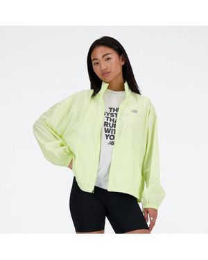 New Balance Athletics Packable Jacket - Groen
