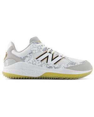 New Balance 3000V7 Armed Forces Turf-Trainer Baseball Shoes - White
