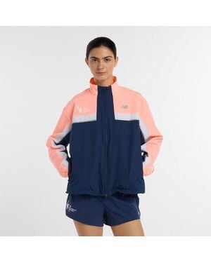 New Balance Nyc Marathon 2025 Jacket - Blue