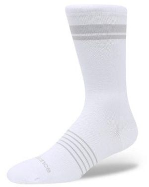 New Balance Pro Run Crew Socks 1 Pair - White