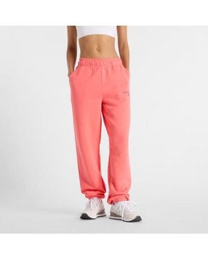 New Balance Reimagined Fleece Jogger - Red