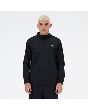 New Balance Woven Full Zip Jacket - Black