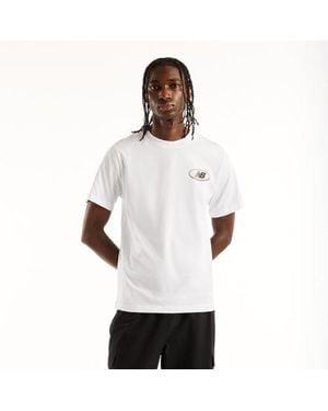 New Balance Oval T-Shirt - White