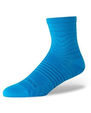 New Balance Pro Run Qtr Socks 1 Pair - Blue