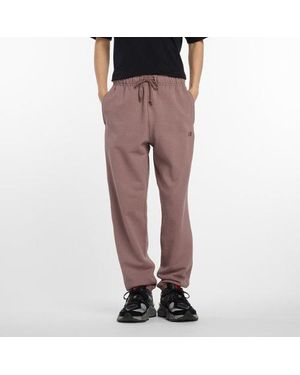 New Balance Hombre Athletics French Terry Jogger En, Algodón, Talla - Marrón