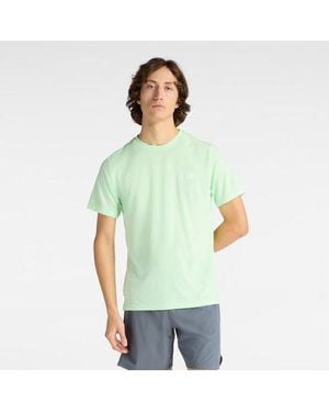 New Balance Sport Short Sleeve T-Shirt - Groen