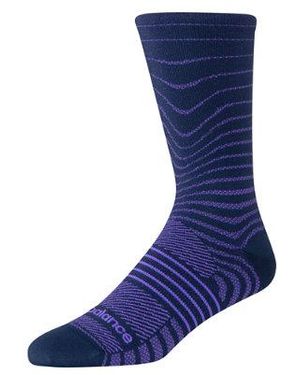 New Balance Pro Run Crew Socks 1 Pair - Blue