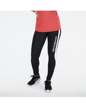 New Balance Tech Training High Rise Pocket Tight - Red